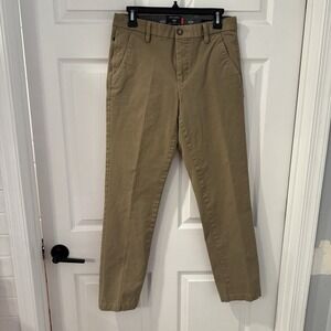 Dockers Chino Pants Mens 30x30 Tan Cotton Smart 360 Flex Slim Fit Workwear